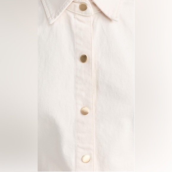 DL1961 Payton Denim Mini Dress – Flax | Size Large - Picture 6 of 6